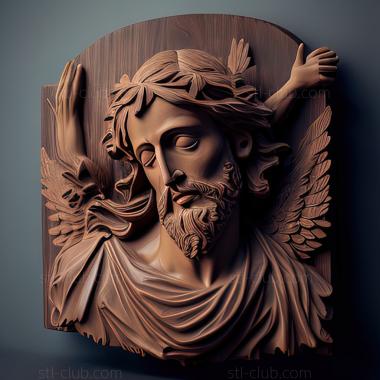 3D model st jesus (STL)